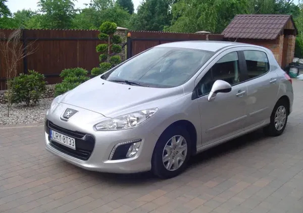 chodzież Peugeot 308 cena 22000 przebieg: 284000, rok produkcji 2012 z Chodzież